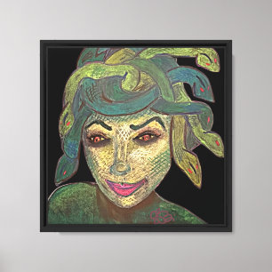 Medusa 2 canvas print