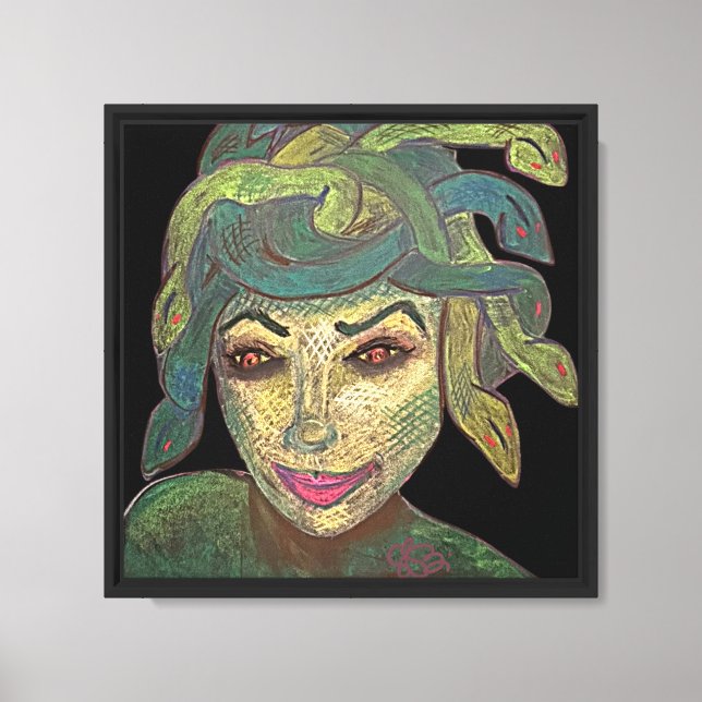 Medusa 2 canvas print (Front)