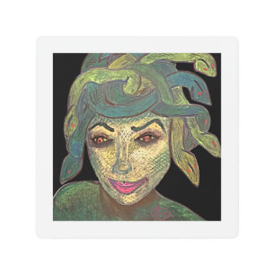 Medusa 2 metal print
