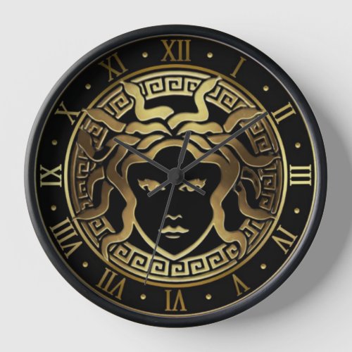 Medusa Abstract Clock