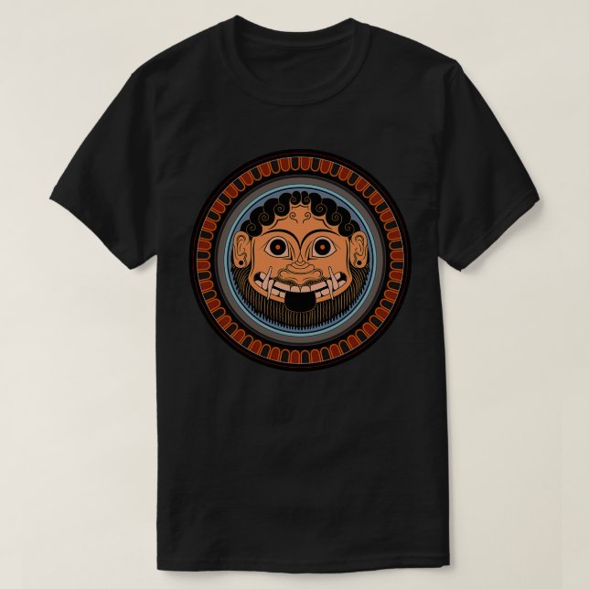 Medusa al design from Ancient Greece T-Shirt (Design Front)