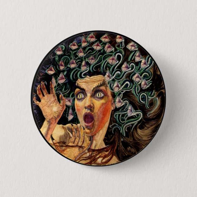 Medusa Button (Front)