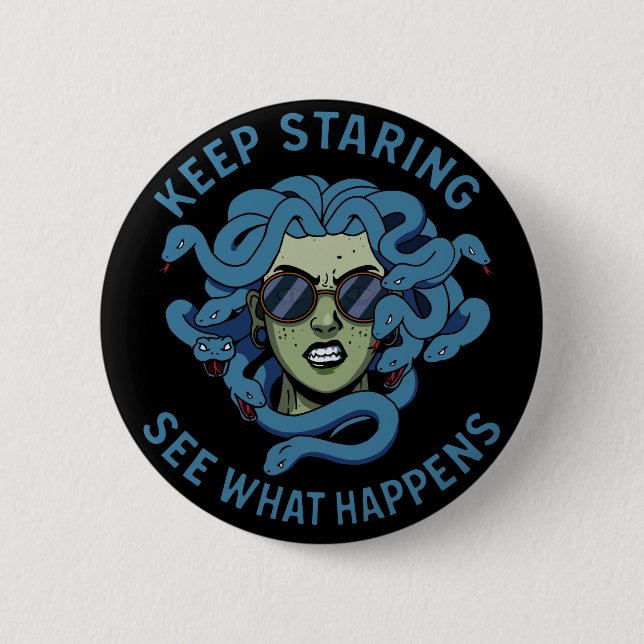 Medusa Button (Front)
