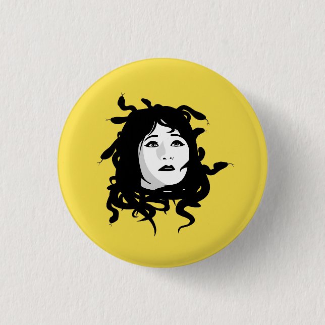 Medusa Button (Front)