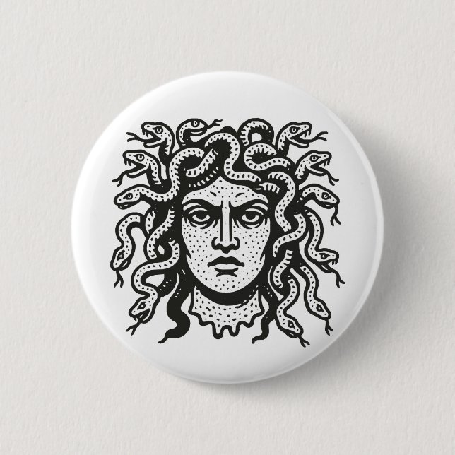 Medusa Button (Front)