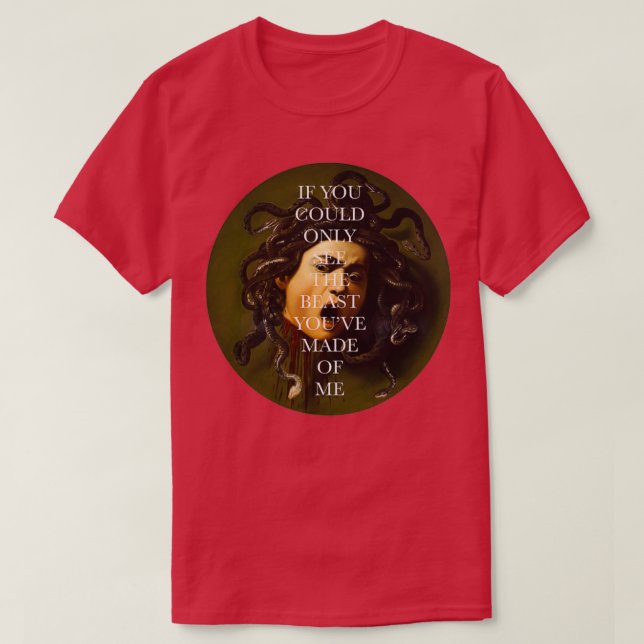 medusa by caravaggio T-Shirt (Design Front)