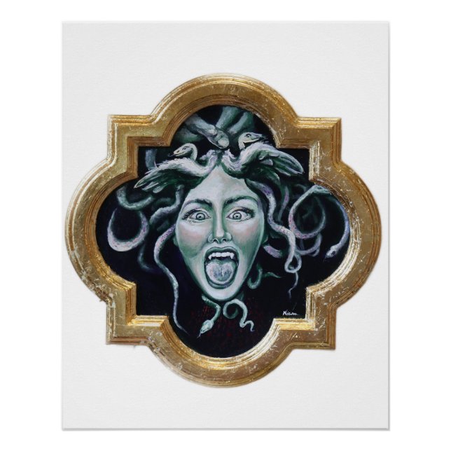 Medusa by Nefertara poster (Front)