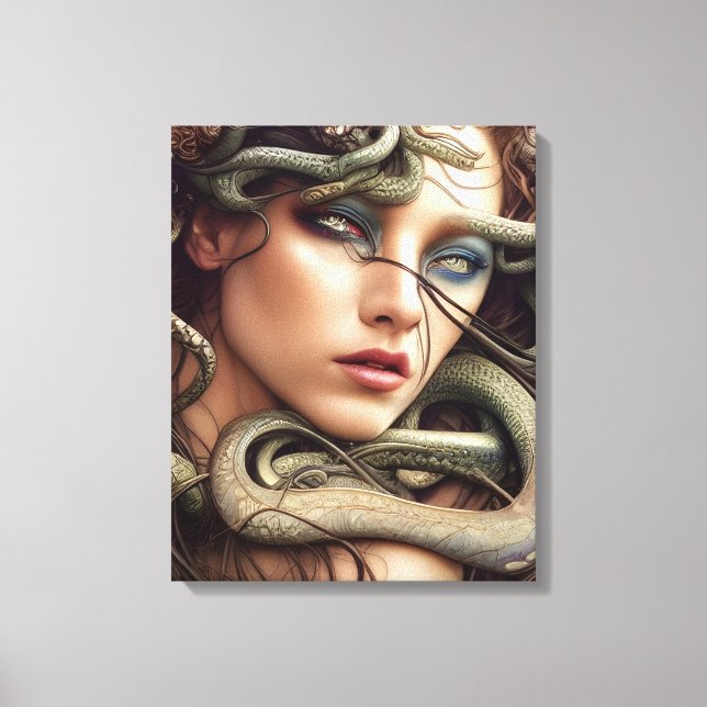 Medusa  canvas print (Front)