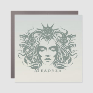 Medusa Car Magnet