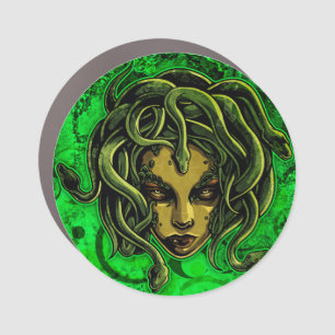 Medusa Car Magnet