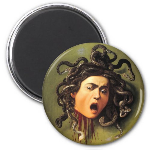 Medusa Caravaggio Magnet