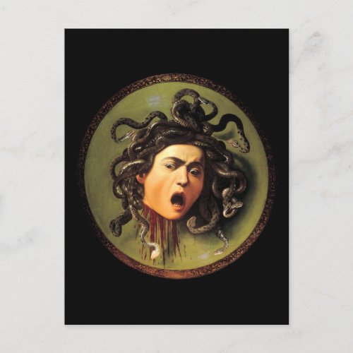 Medusa Caravaggio Postcard