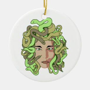 Medusa Ceramic Ornament