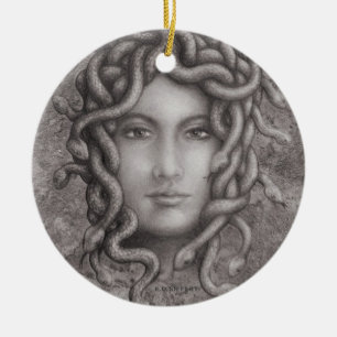 Medusa Ceramic Ornament