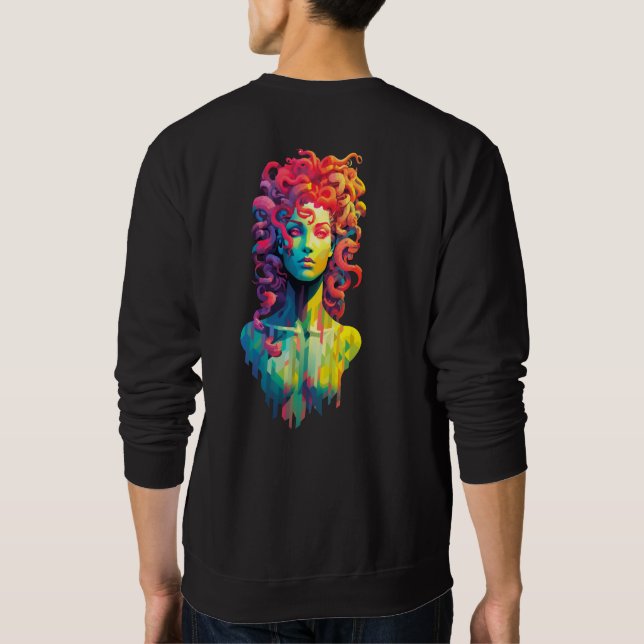 Medusa Colorful Sweatshirt (Back)
