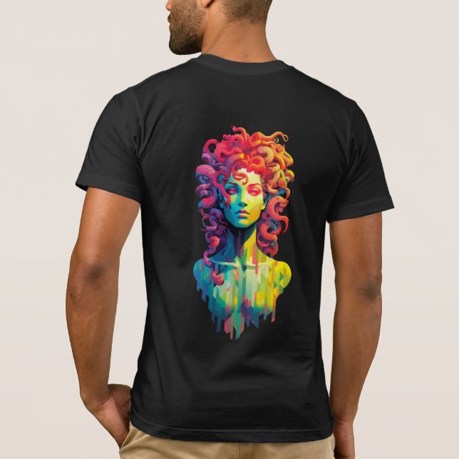 Medusa Colorful T-Shirt (Back)