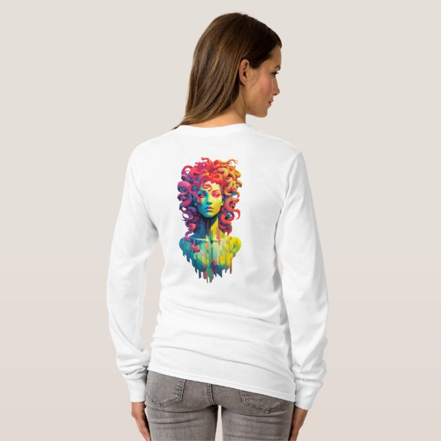 Medusa Colorful T-Shirt (Back Full)