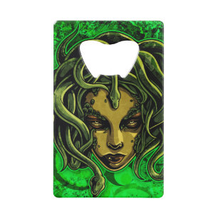 Medusa Credit Card Bottle Opener