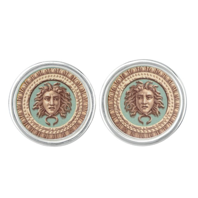 Medusa Cufflinks (Front)