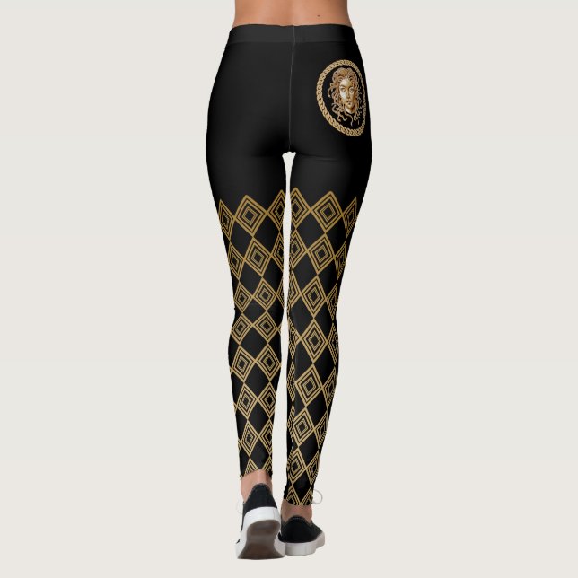 Medusa Eyes Leggings (Back)
