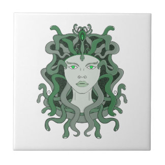 Medusa Gorgo Snake Gorgon Monster Greek Mythology Ceramic Tile