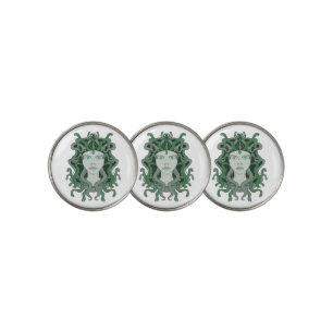 Medusa Gorgo Snake Gorgon Monster Greek Mythology Golf Ball Marker
