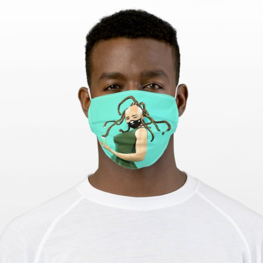 Medusa Gorgocutie Face Mask (Worn)