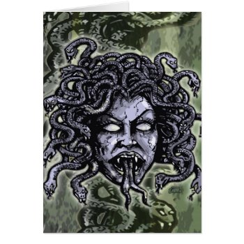 Medusa Gorgon by themonsterstore at Zazzle