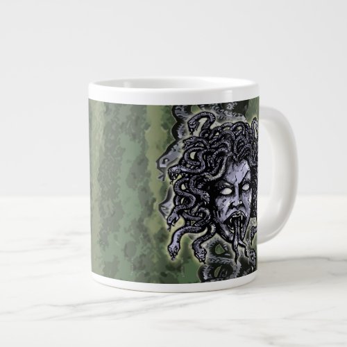 Medusa Gorgon Giant Coffee Mug