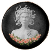 Medusa Gorgon Greek Mythology Chocolate Covered Oreo (Front)