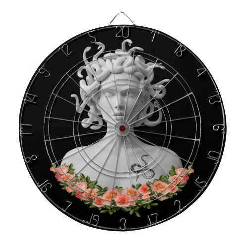 Medusa Gorgon Greek Mythology Dart Board