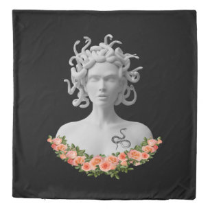 Medusa Gorgon Greek Mythology Duvet Cover