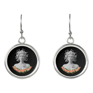 Medusa Gorgon Greek Mythology Earrings