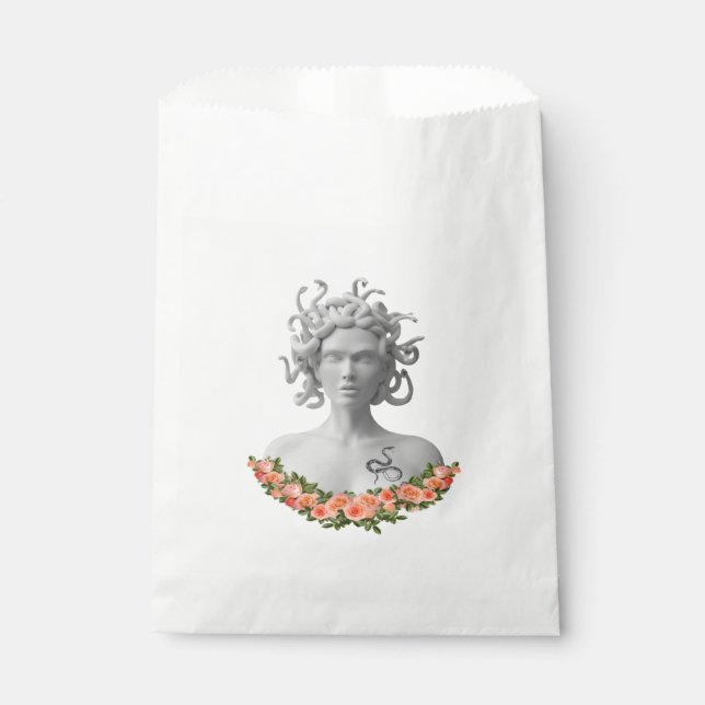 Medusa Gorgon Greek Mythology Favor Bag (Front)