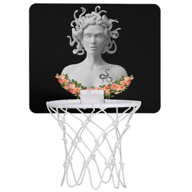 Medusa Gorgon Greek Mythology Mini Basketball Hoop (Front)