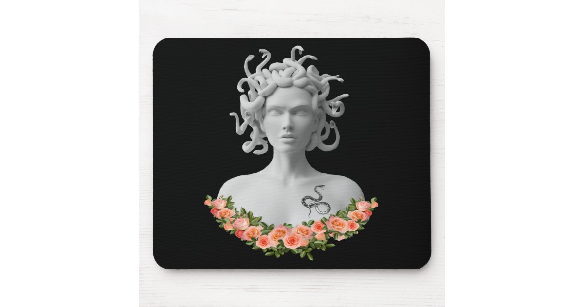 Medusa Gorgon Greek Mythology Art Print by Atteestude