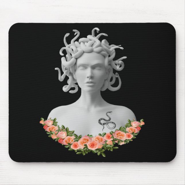 Medusa Gorgon Greek Mythology Mouse Pad (Front)