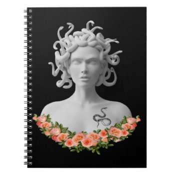Medusa Gorgon Greek Mythology Notebook by atteestude at Zazzle