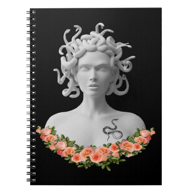 Medusa Gorgon Greek Mythology Notebook (Front)