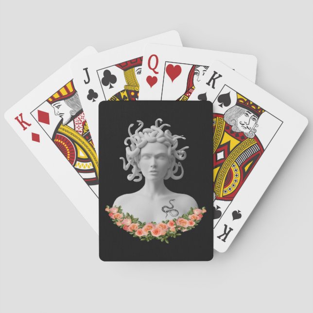 Medusa Gorgon Greek Mythology Poker Cards (Back)