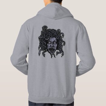 Medusa Gorgon Hoodie by themonsterstore at Zazzle