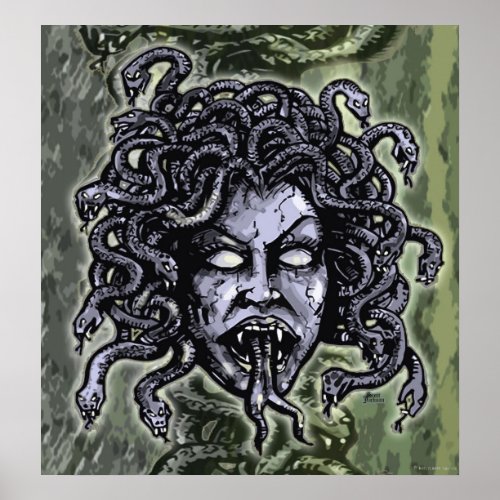 Medusa Gorgon Poster