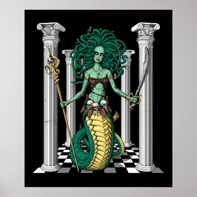 Medusa Gorgon Poster (Front)