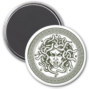Medusa Greek  Mythology Creature Magnet