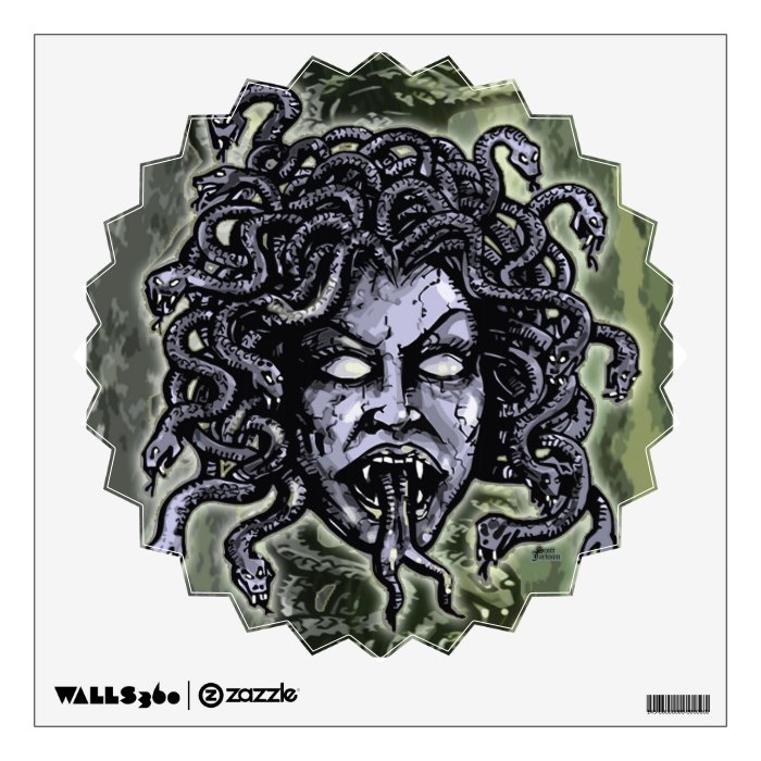 Medusa Greek Mythology Gorgon Room Decals