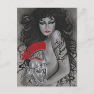 Medusa Greek Mythology Postcard