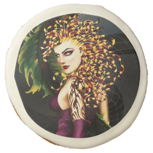 Medusa Greek Mythology Snake Gorgon Sugar Cookie