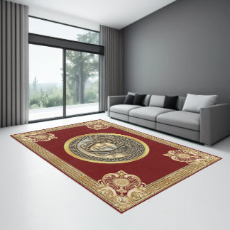 Medusa Greek Revival Neo-Classical Prestige Rug
