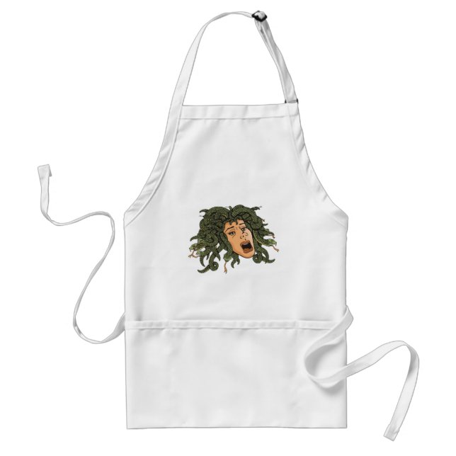 Medusa Head Adult Apron (Front)