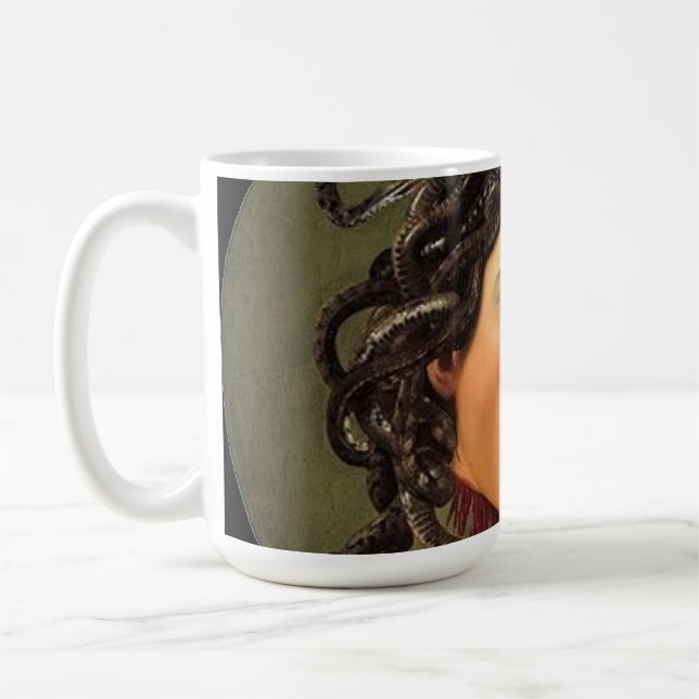 Medusa Head By Caravaggio Coffee Mug (Left)